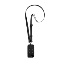 Dark Grey Strobe Lanyards